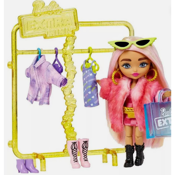 Barbie Extra Minis Boutique Set 15+ Pc Fashion Display NWT - Picture 4 of 7